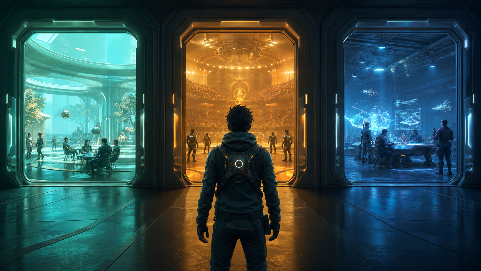 ゲームモードによって期待されるプレイ態度が変わることを示すイメージ