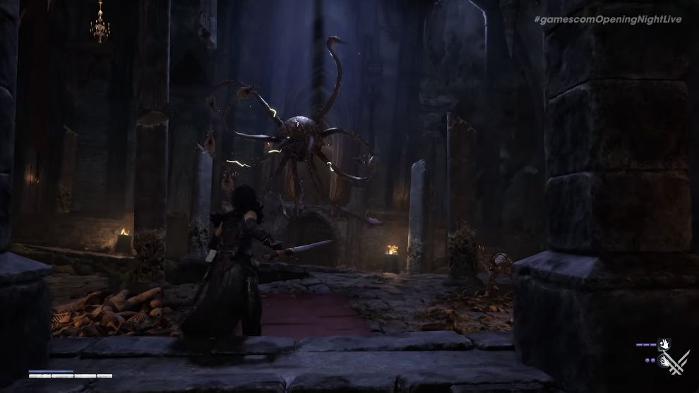 WARLOCK: DUNGEONS & DRAGONSのgamescom 2026トレーラーに登場するゲーム画面