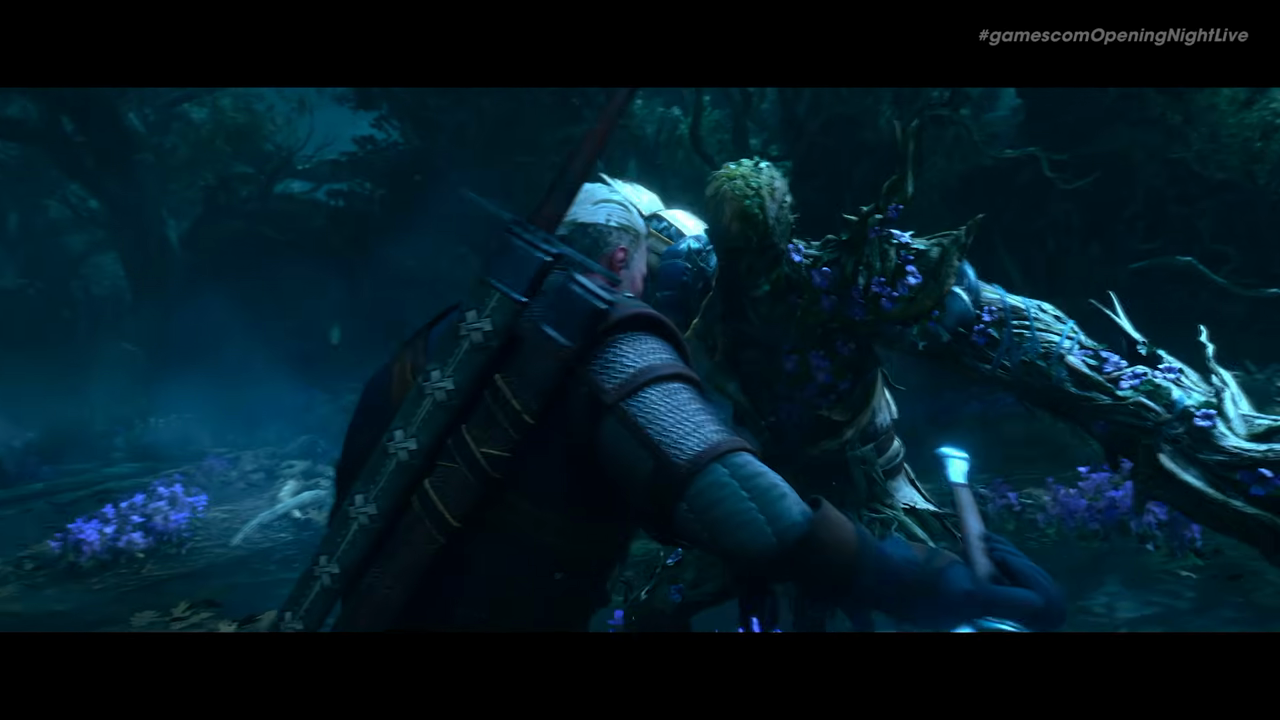 The Witcher 3: Wild Hunt — Songs of the Pastのgamescom 2026トレーラーに登場するゲーム画面