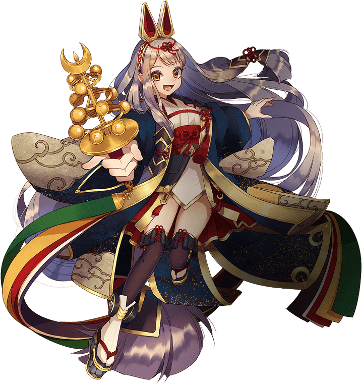 城郭を擬人化した城娘の公式イラスト