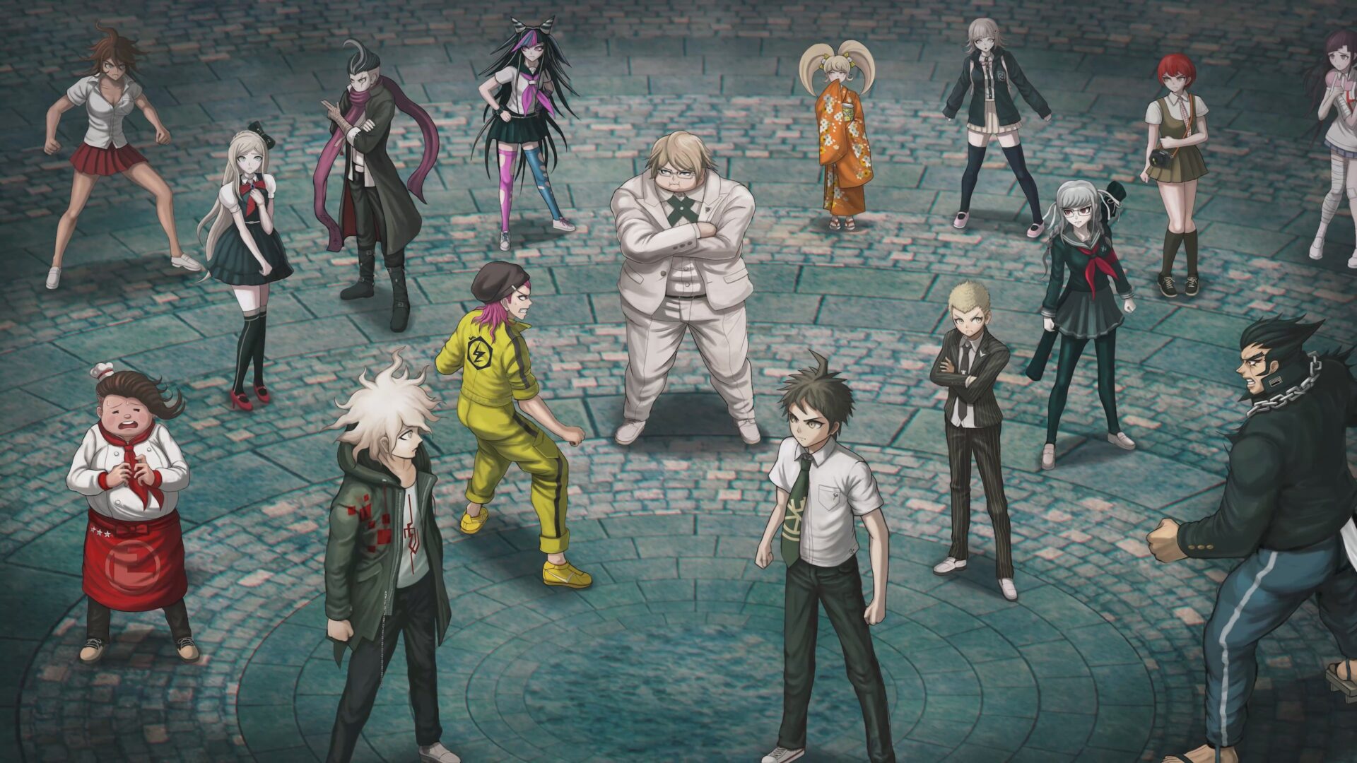 スーパーダンガンロンパ2×2:島に集まった登場人物たち