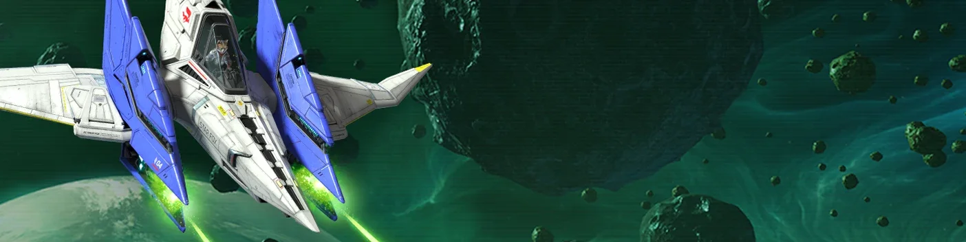 Star Fox:アーウィンの飛行場面