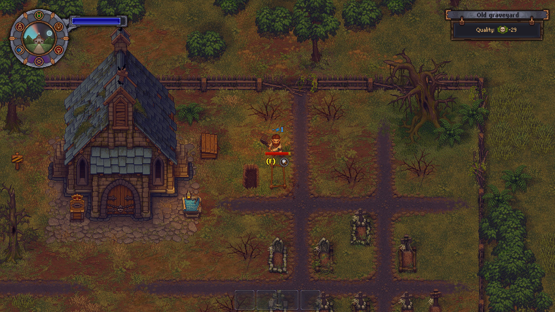 Graveyard Keeper(初代)の公式紹介画像