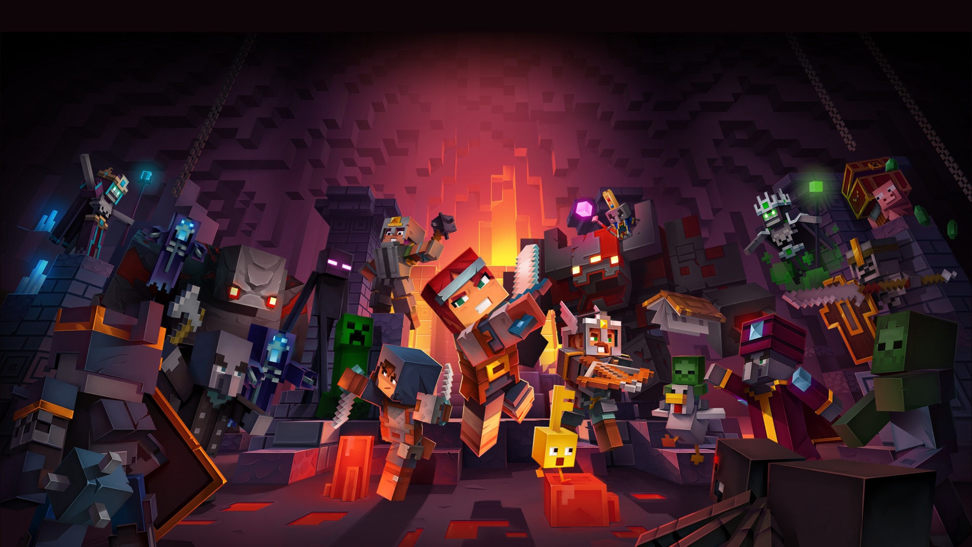 『マイクラ』のスピンオフ作品まとめ｜Dungeons・Legends・Story Mode・Earthの違いと、いま遊べる作品