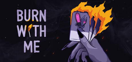 『Burn With Me』のSteam製品ページのヘッダー画像