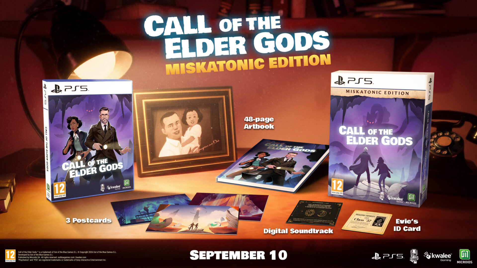 『Call of the Elder Gods』Miskatonic Editionの同梱商品