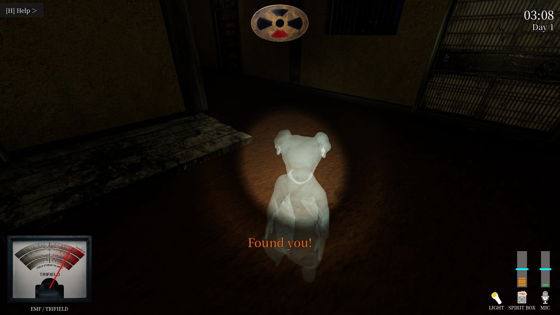 『ANOMALOGIST: Inumaki Manor』のゲーム画面