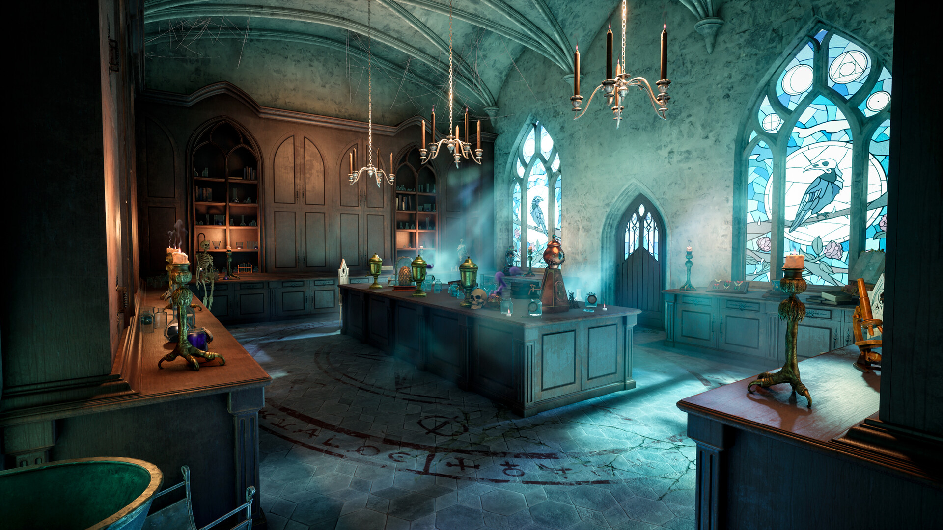 『Dracula: The Disciple』のゲーム画面