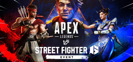 Apex LegendsのSteamストア画像(2026年10月7日時点。ストリートファイター6とのコラボイベントの画像)