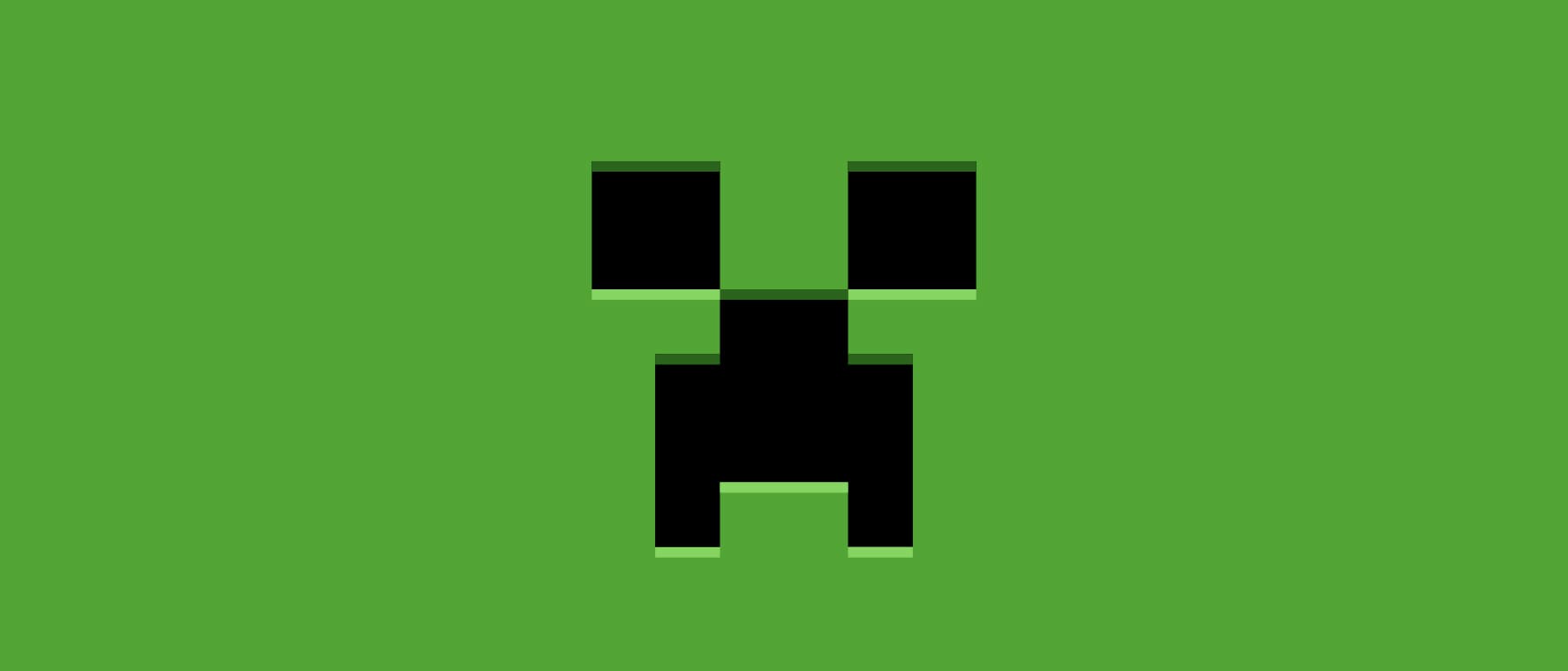 Minecraftのクリーパーのアイコン(Minecraft公式サイトの画像)